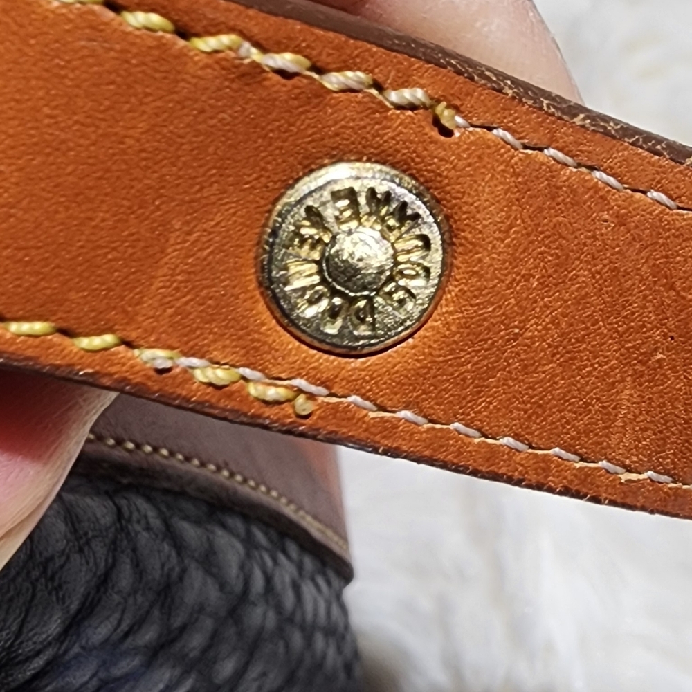 Vintage Dooney & Bourke Equestrian All Weather Leather Crossbody - Picture 7 of 9